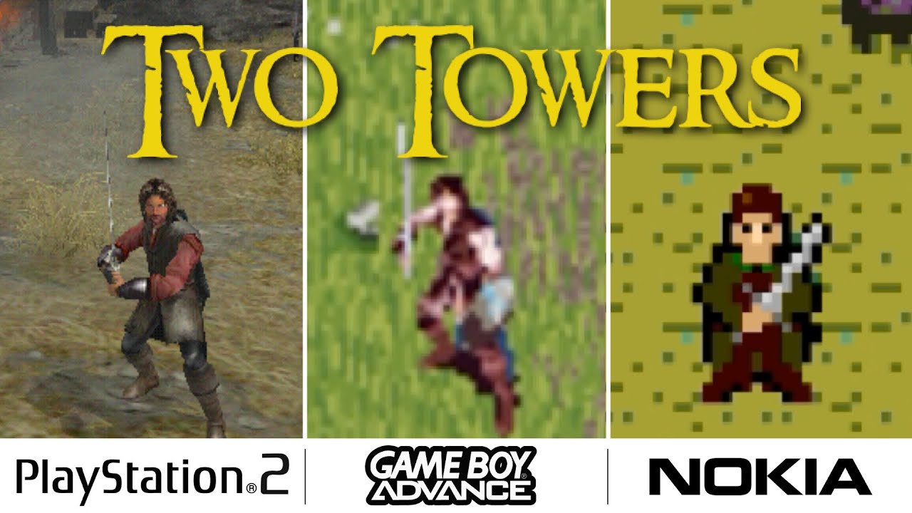 Lord of the Rings: The Two Towers Game Versions Compared