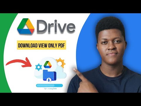 How to Download View-Only PDFs from Google Drive (2025)