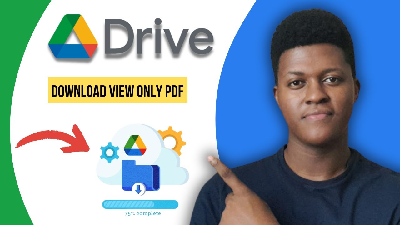 How to Download View-Only PDFs from Google Drive (2025)