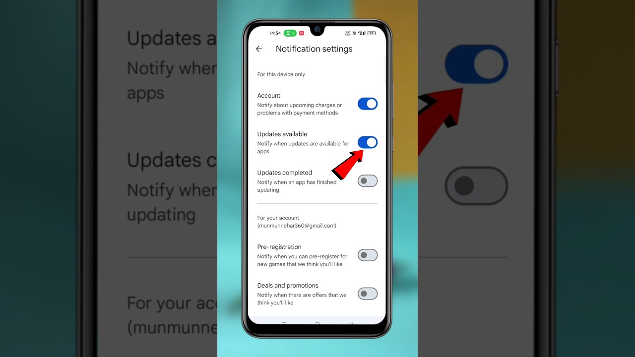 Play Store Updates Available Notification Kaise Off Karen | How To Turn Off Updates Available