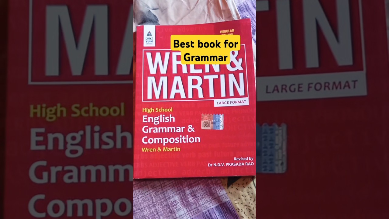 Wren & Martin: Best English Grammar Book 📚