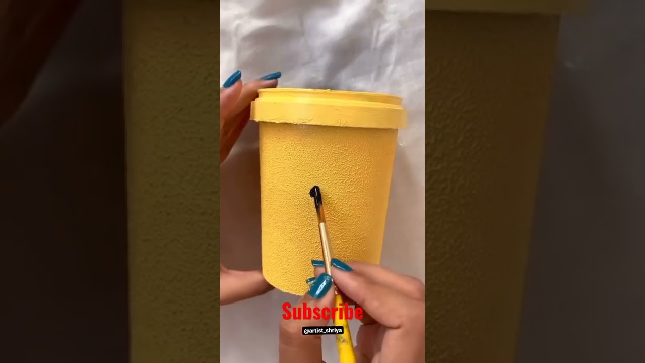 Transform Ice Cream Boxes into Creative Pen Stands! ♻️