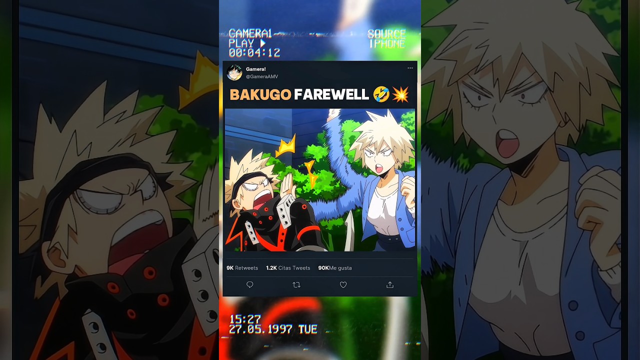 Class 1A Farewells vs Bakugo 💥 | MHA Episode 5