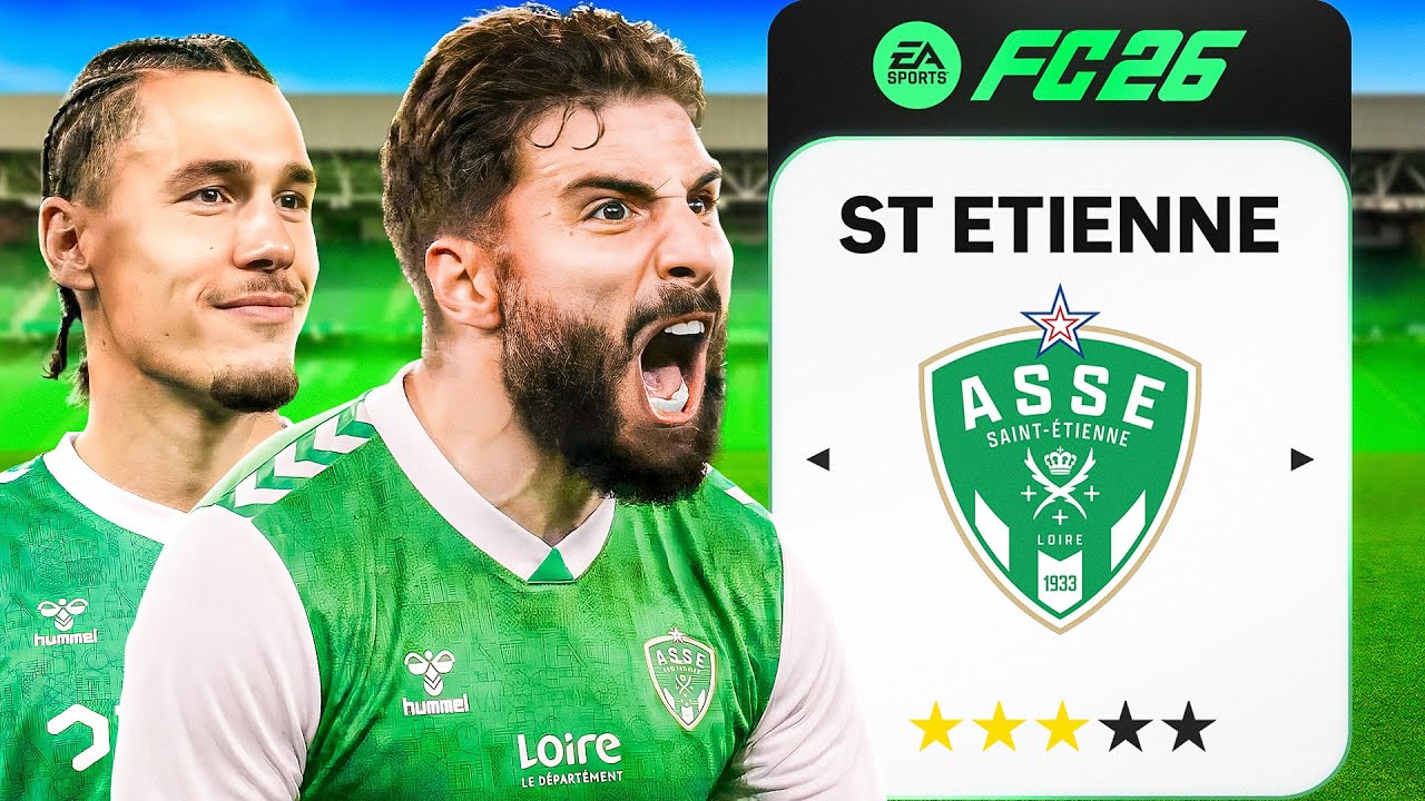 Je sauve SAINT-ÉTIENNE après sa descente !
