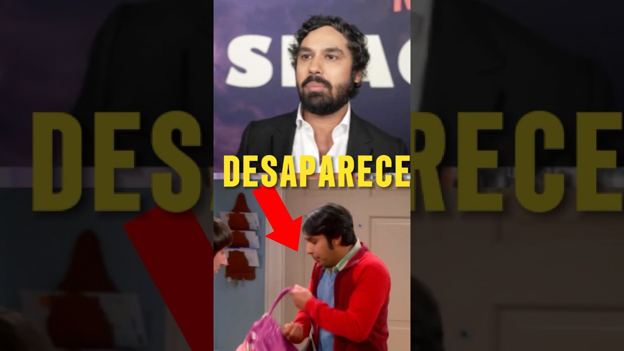 Actor Desapareció Antes de Fama en The Big Bang Theory 🎬