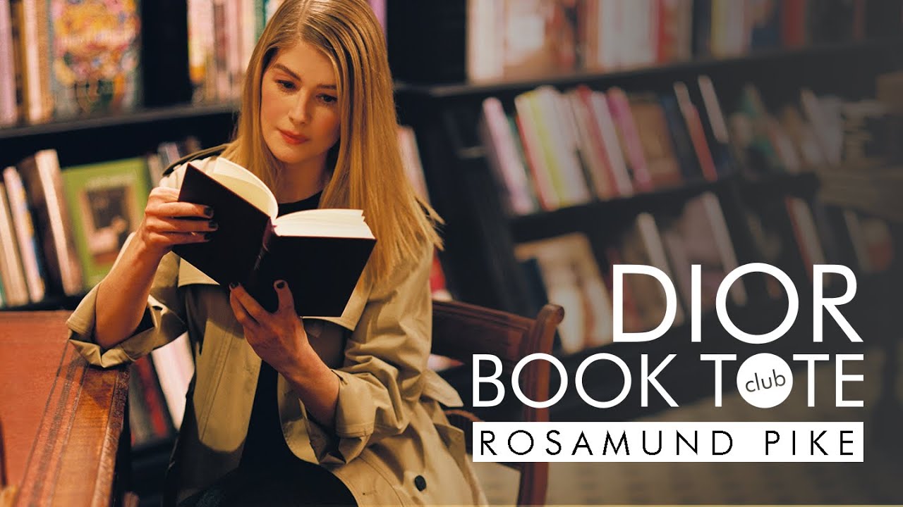 The Dior Book Tote Club with Rosamund Pike