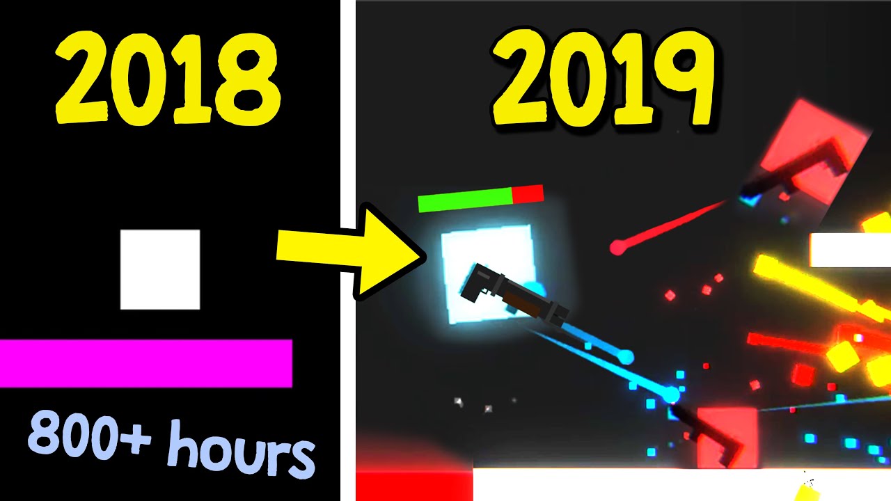 1 Year of Unity Game Development in 5 Minutes 🎮