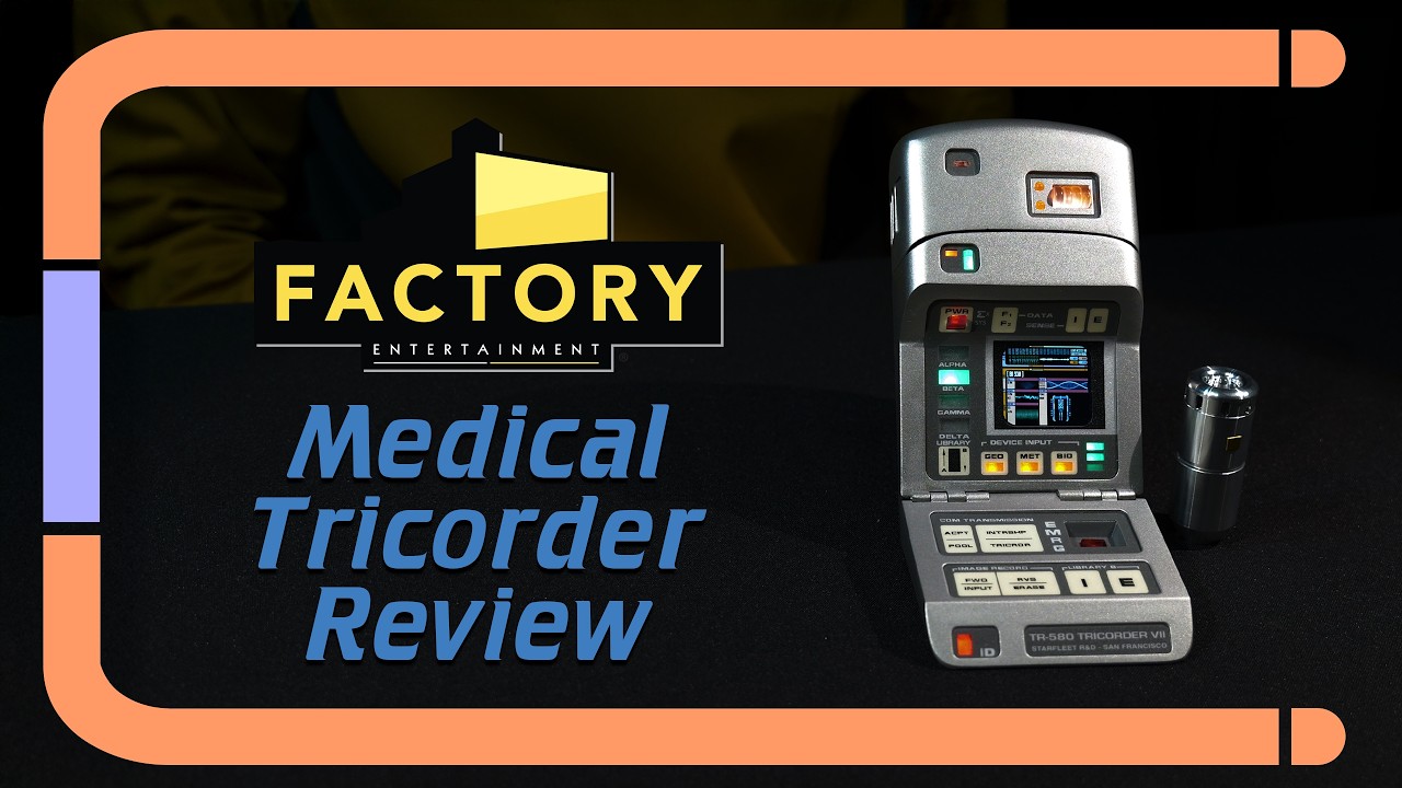 Star Trek TR580 Mark VII Medical Tricorder Review 🖖