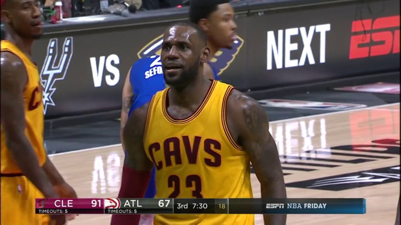 LeBron James Dominates with 38 Points & 13 Rebounds | Cavaliers vs Hawks (2016-17 NBA Season) 🏀