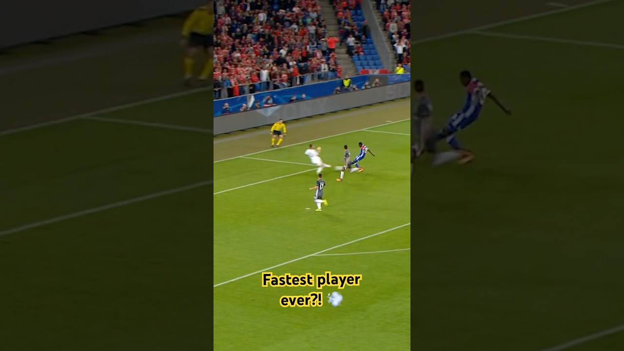 Is He the Fastest Player in Champions League History? 🤔