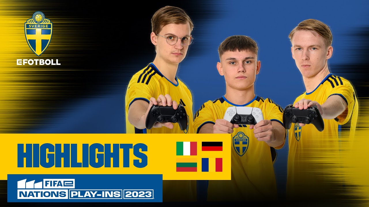 VM-kval Vecka 2: Se alla mål och höjdpunkter från eFotbollslandslaget ⚽️