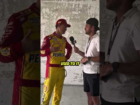 What’s it like driving 200 MPH; Joey Logano 🔥