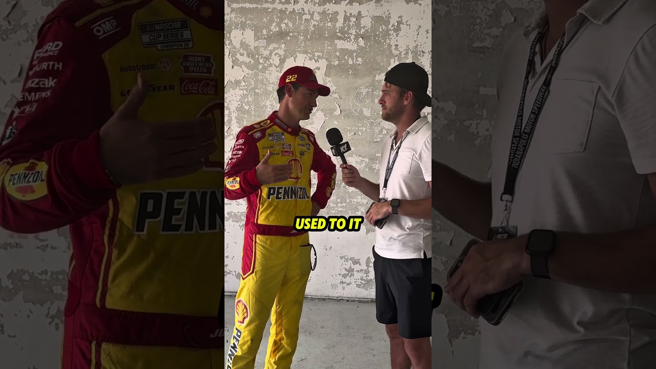 Experience the Thrill of 200 MPH with Joey Logano 🚗💨