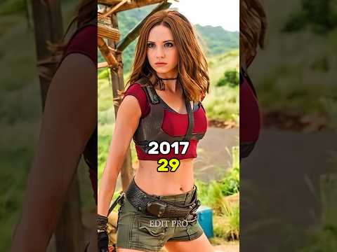 Jumanji 2 (2017 - 2025) then and now | #cast #jumanji #evolution #actress #actors #shorts