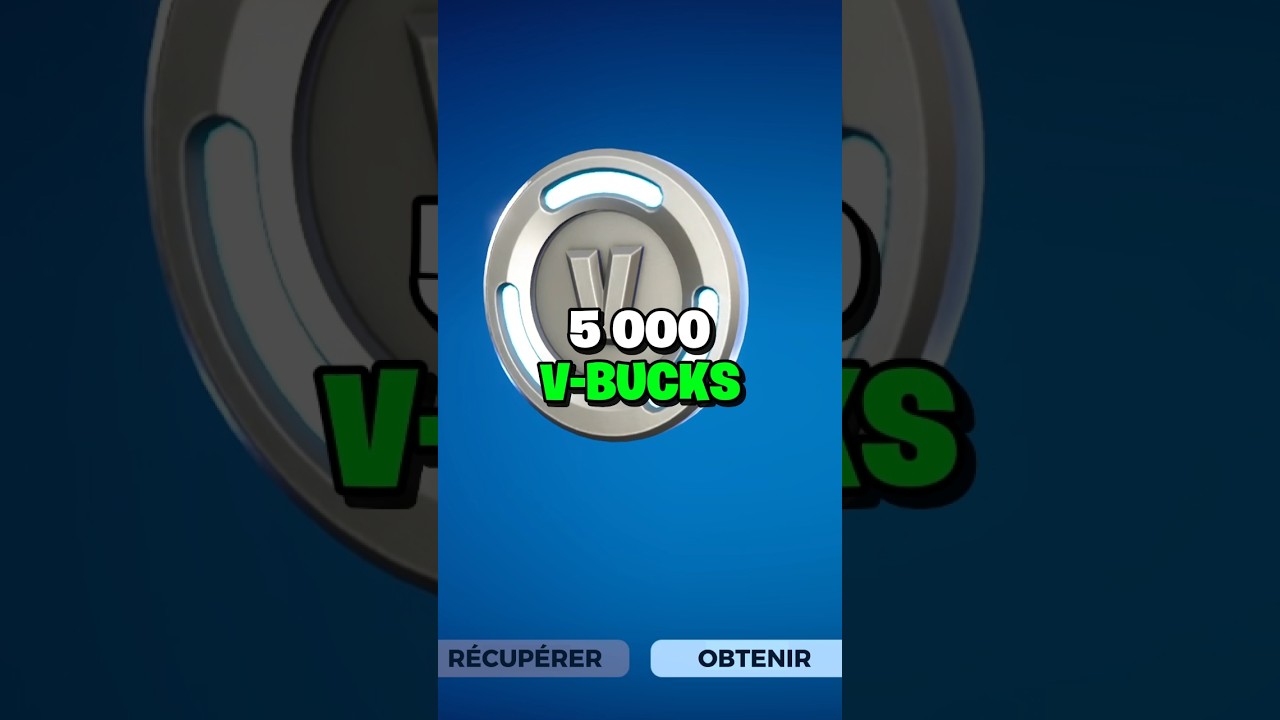 Comment obtenir des V-Bucks gratuits sur Fortnite🔥