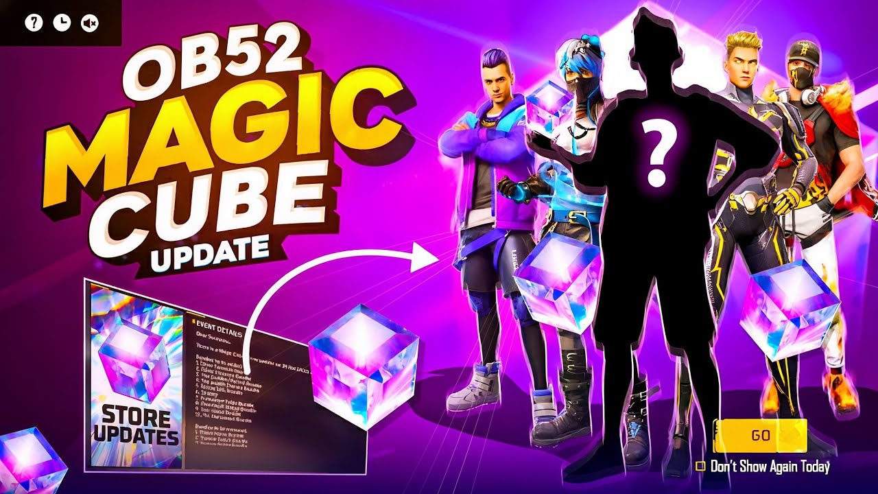 OB52 Magic Cube Store Update & New Event🔥