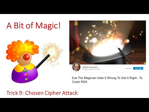 Eve The Magician - Chosen Cipher Attack
