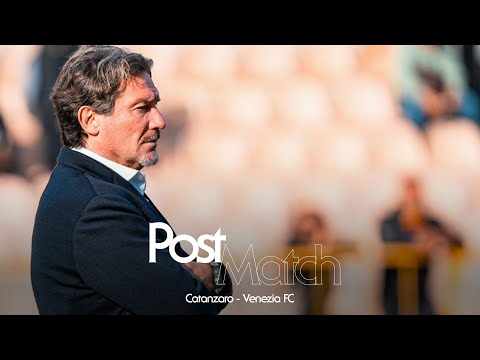 Conferenza Stampa post partita | Giovanni Stroppa | Catanzaro - Venezia FC