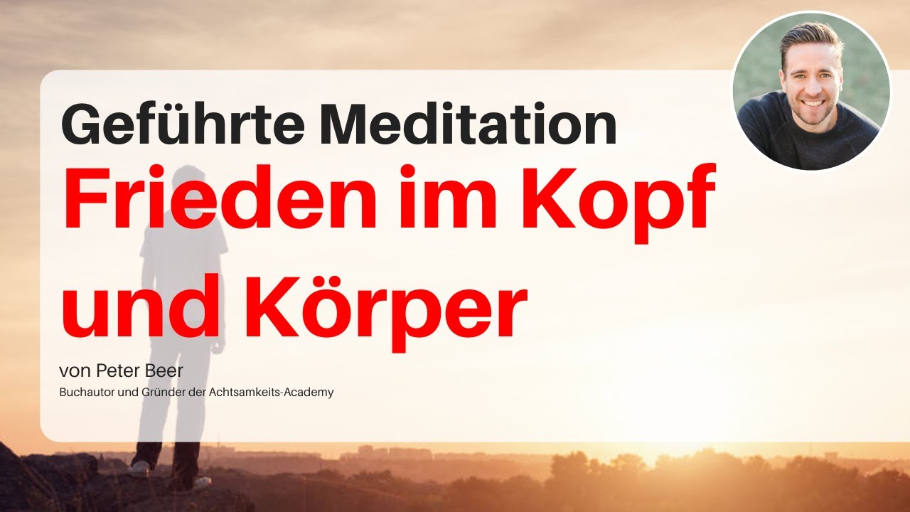 Geführte Meditation gegen Angst & Stress 🌿