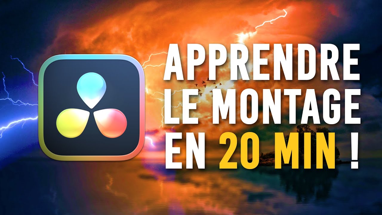 Montage vidéo avec DaVinci Resolve en 20 min 🎬