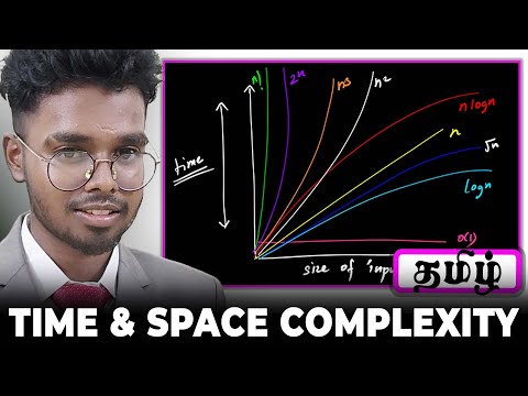 Time and Space complexity in depth explanation - தமிழ் |  Tamil | Big O Notation  | Code Thanish