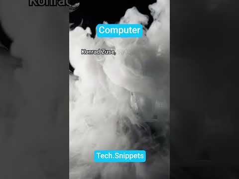 ๐ฅ๏ธ Computing Pioneer: Konrad Zuse and the First Computer ๐พ #education #tech #Shorts #technology