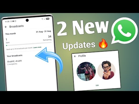 2 WhatsApp 2025 Updates: Profile Photo & Broadcast Limits π±