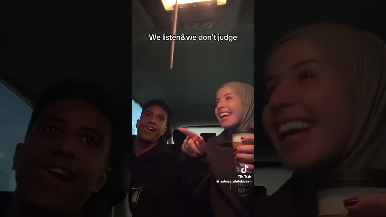 سلمى عبد العظيم وخطيبها: نستمع بدون حكم 🎧