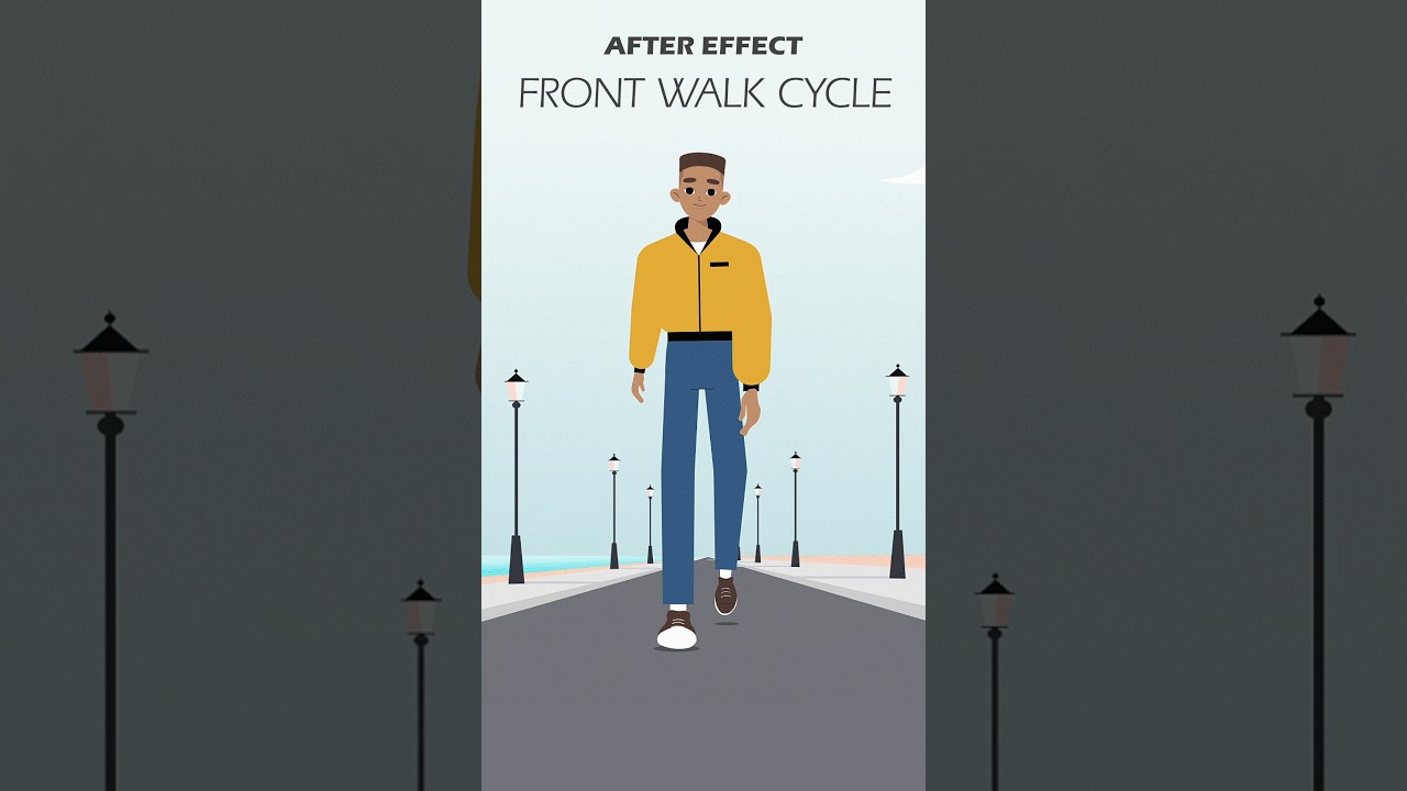 Walk Cycle Animation in After Effects πΆββοΈ