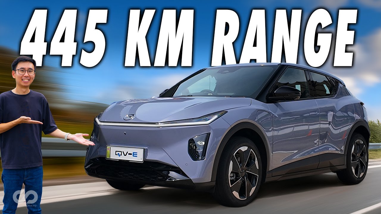 2026 Perodua QV-E: First EV with 204 PS & Battery Leasing 🚗