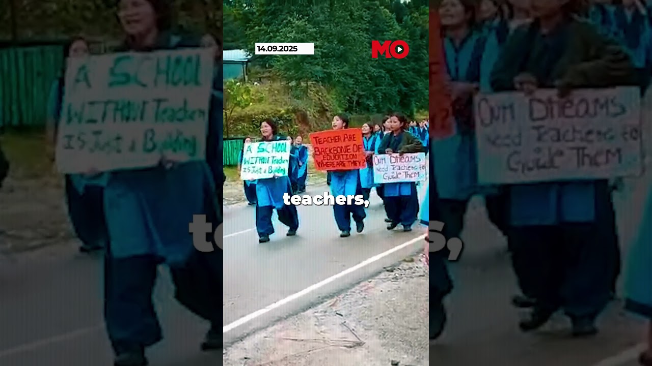 Arunachal Girls Walk 50 km for Teachers ✊