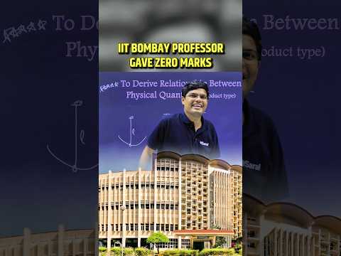 IIT Bombay Professor ROCKED, IITian Shocked 😱| IIT Motivation 🔥 #shorts #esaral #jee #iit