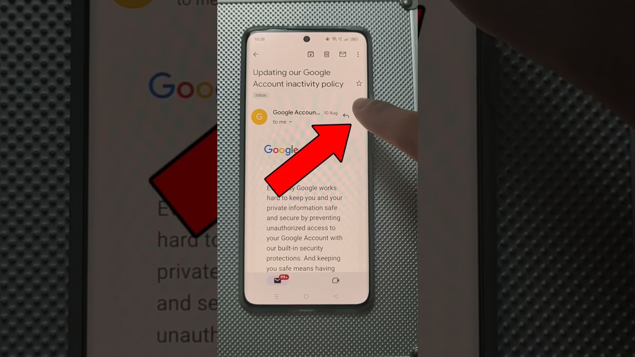 Forward Gmail Email on Phone 📱 #Shorts
