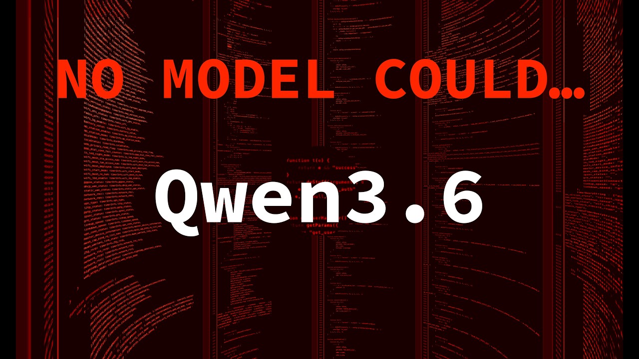 Qwen3.6 Tackles Tough Reverse Engineering Challenge 📱