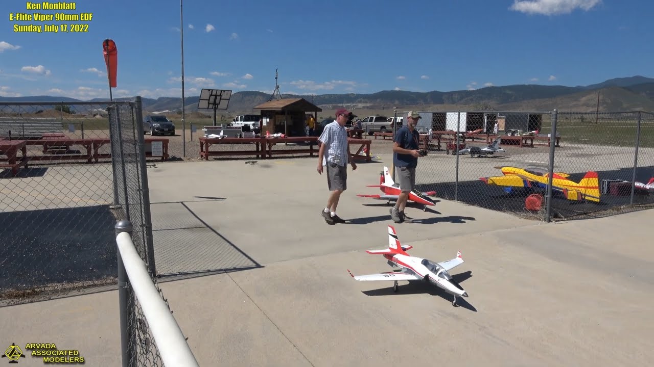 Ken Monblatt's Exciting Maiden Flight of the E-Flite Viper 90mm EDF ✈️