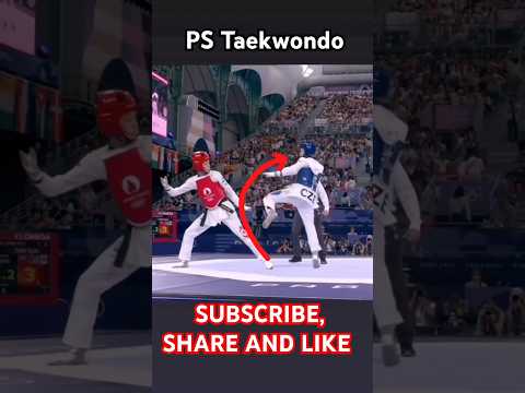 Technique of taekwondo fight 🥋