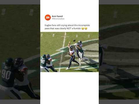 Better Luck Next Time Eagles Fans 🤣 #broncos #shorts