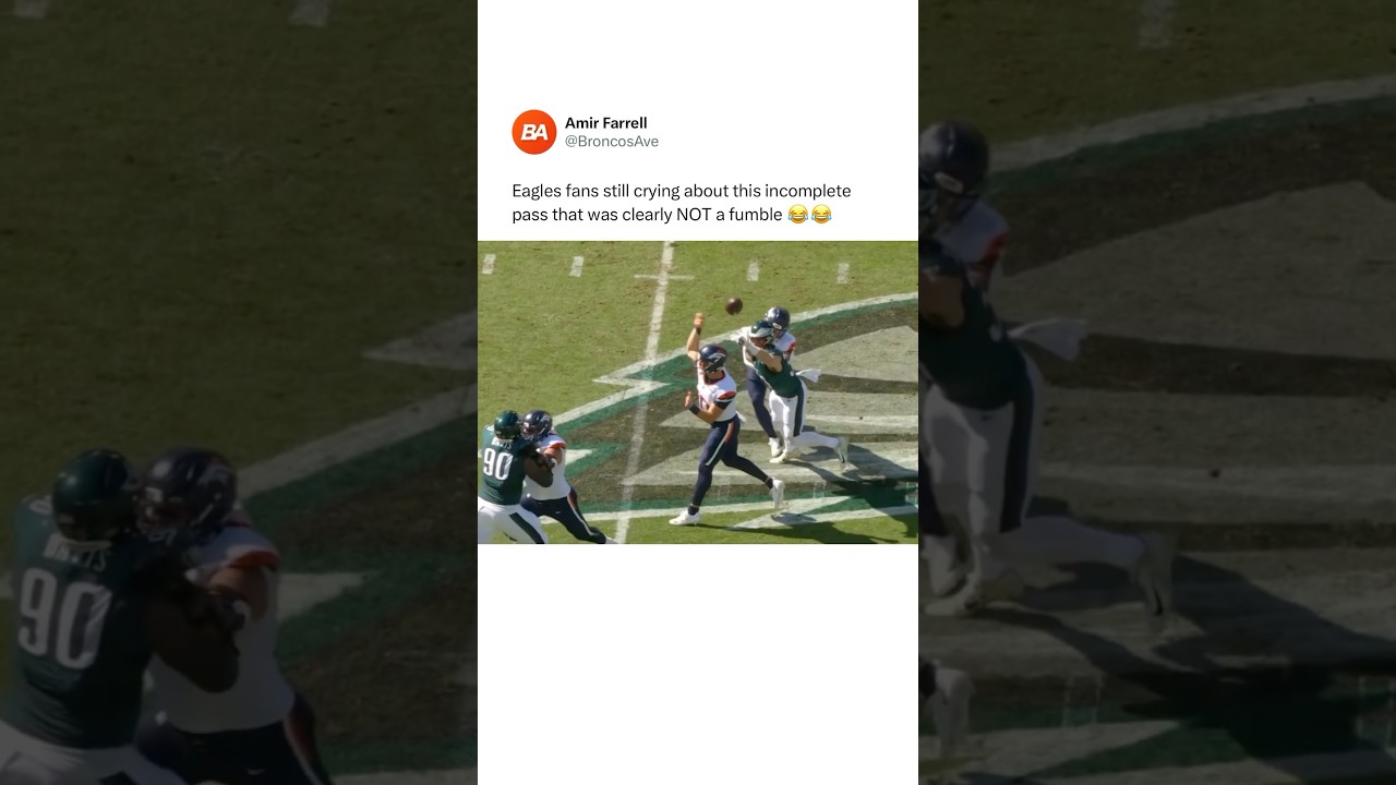 Eagles Fans Face a Tough Loss π
| Broncos Short Highlights