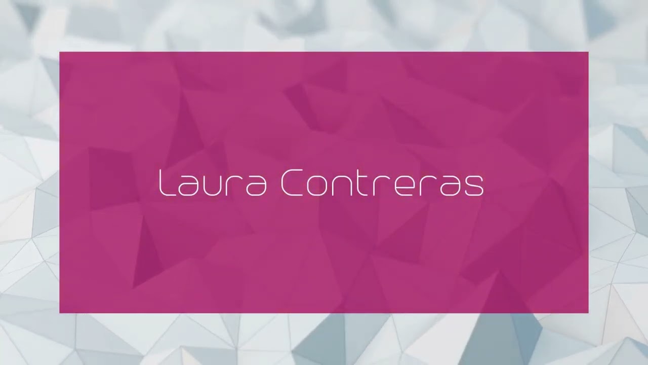 Laura Contreras - appearance