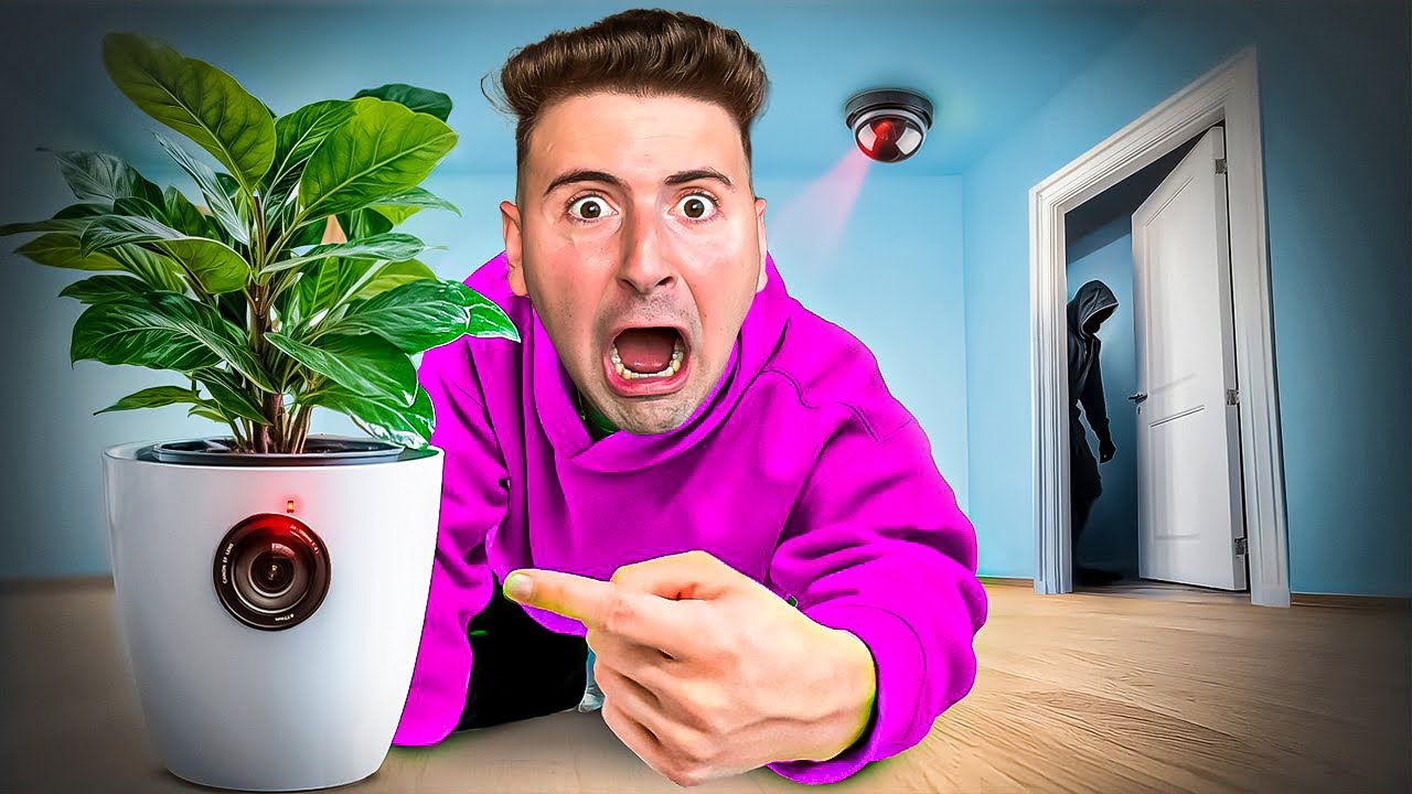 Câmeras de Segurança Escondidas na Minha Nova Casa 🏠