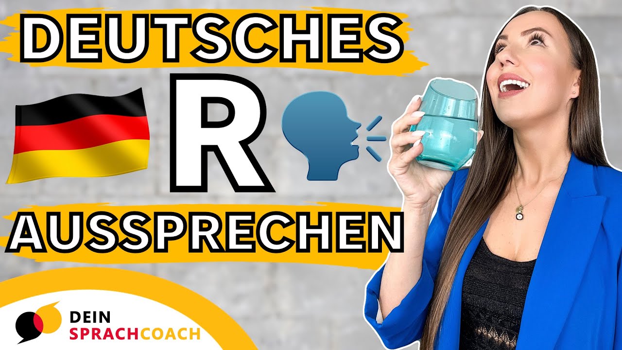 Deutsches R richtig aussprechen 🇩🇪