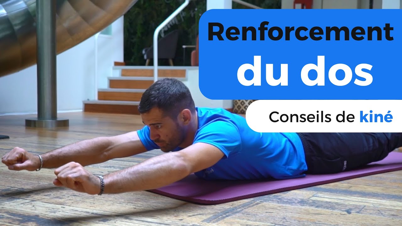 Renforcez votre dos avec l'exercice du Superman 🦸‍♂️