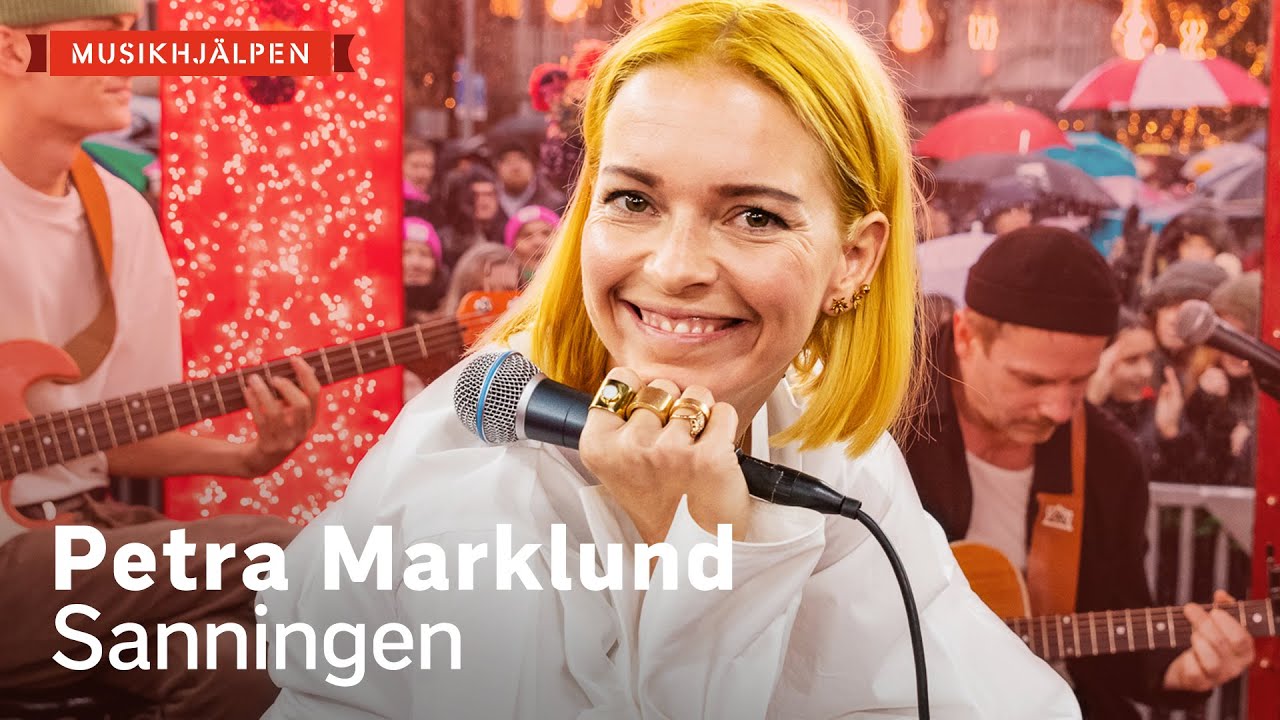 Petra Marklund Performs 'Sanningen' Live at Musikhjälpen 2019 🎶