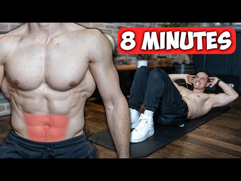 Abdominaux du bas meilleurs exercices 8 minutes !!