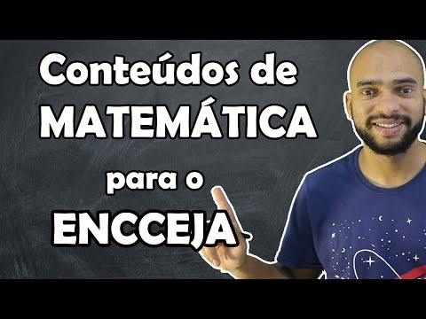 O que cai na prova de MATEMÁTICA do ENCCEJA ? ( ENSINO MÉDIO )