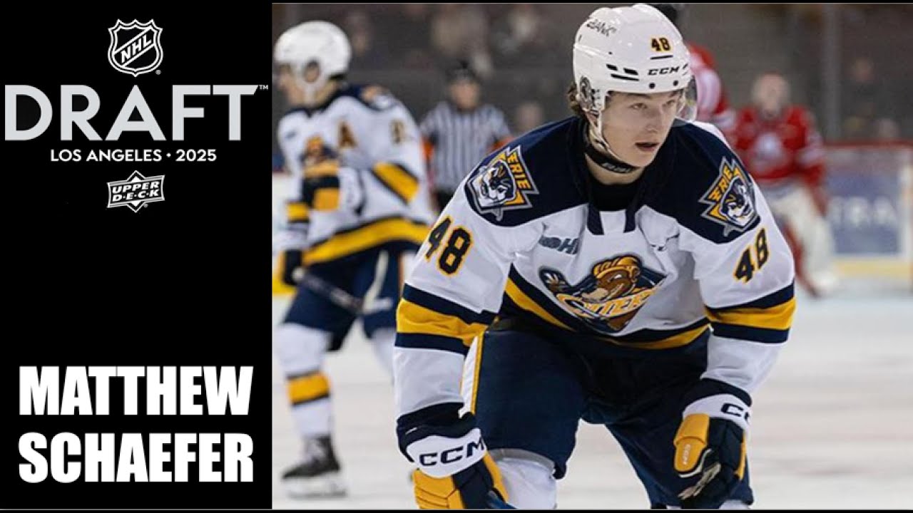 2025 NHL Draft Spotlight: Matthew Schaefer’s Exciting 2024-2025 Highlights 🏒
