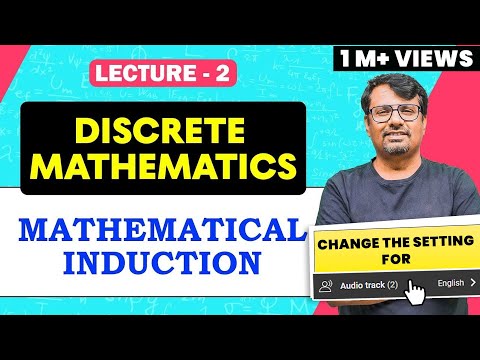 Discrete Mathematics Lecture 2 | Principle of Mathematical Induction By Dr.Gajendra Purohit