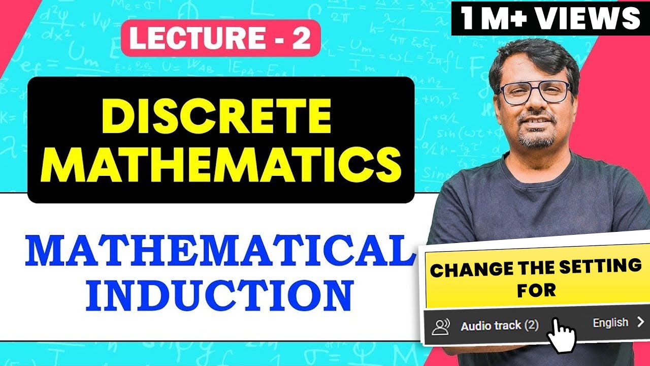 Master Discrete Mathematics: Principle of Mathematical Induction | Lecture 2 by Dr. Gajendra Purohit