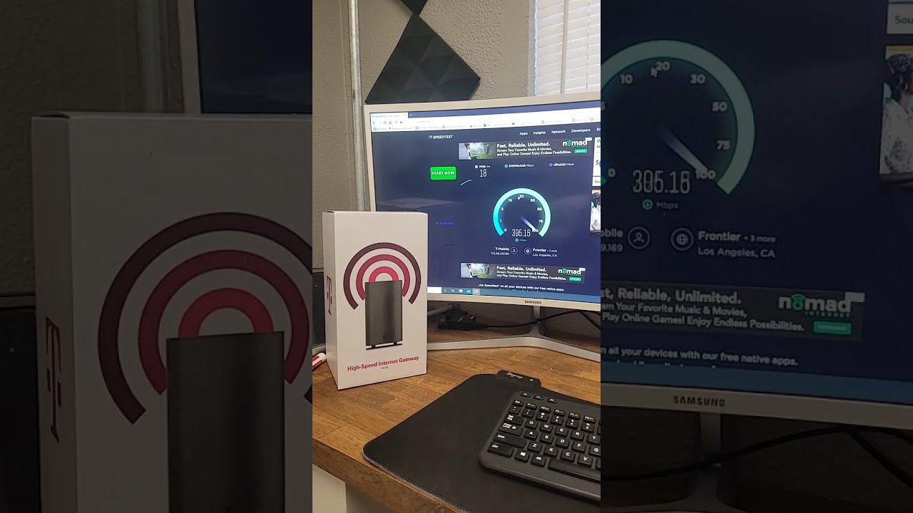 T-Mobile 5G Home Internet $60/mo + Netgear Mesh & Cables