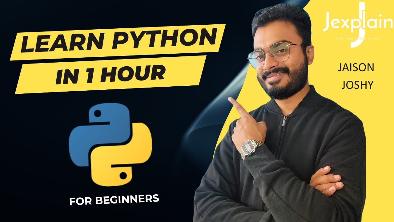 Master Python in Just 1 Hour: Beginner's Crash Course (2025 Edition) 🚀